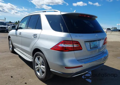 2013 Mercedes-Benz Ml 350 Bluetec 4Matic z USA, uszkodzony, nr VIN 4JGDA2EB3DA228185
